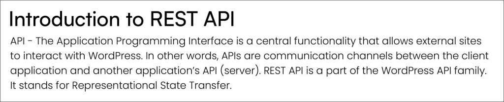 Setting Up REST API in WordPress
