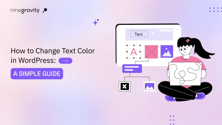 change text color in wordpress
